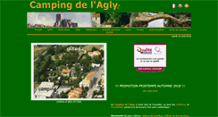 Desktop Screenshot of camping-agly.com